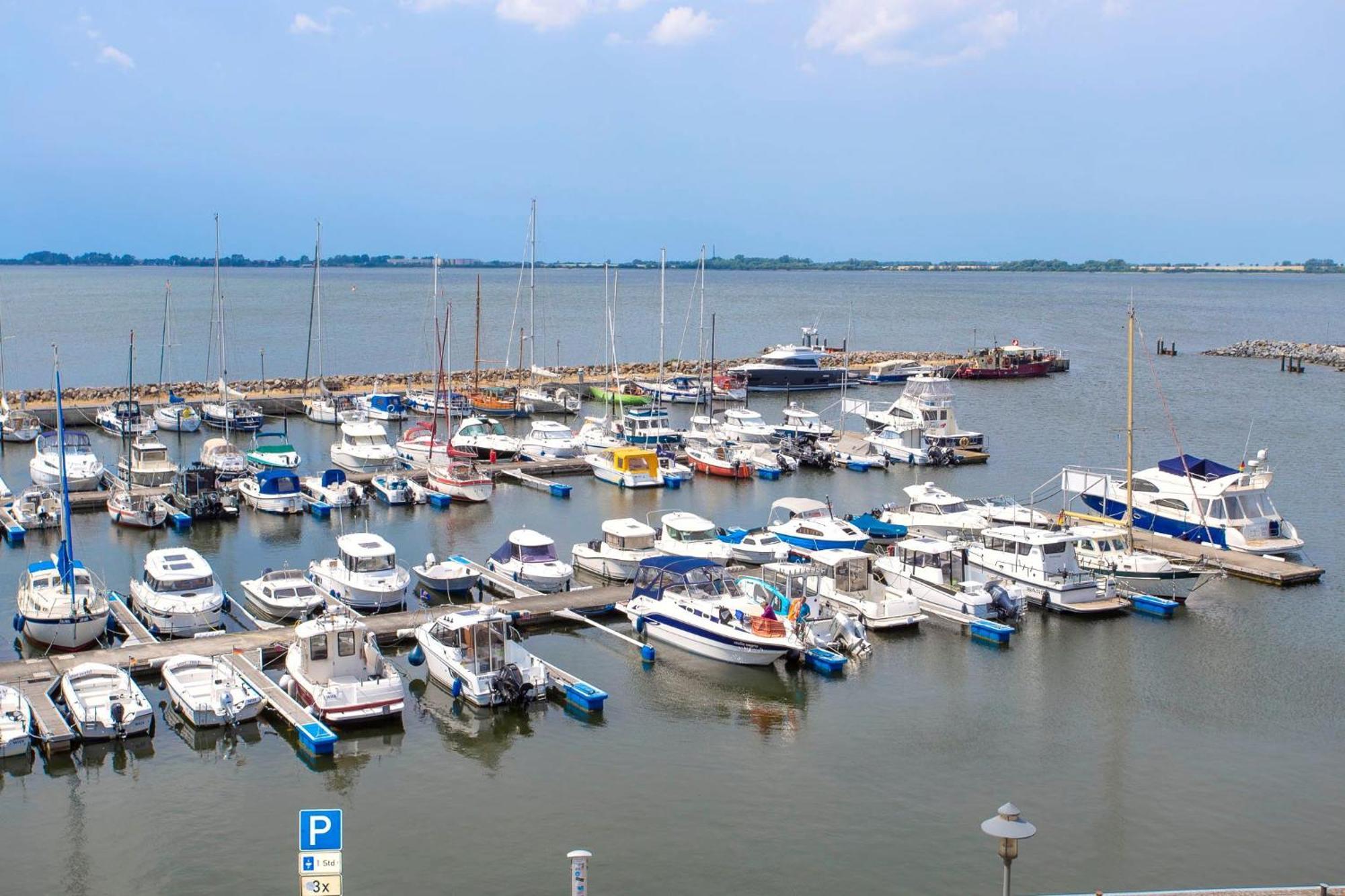 Ferienwohnung Wiek Im Hafenkieker Wiek auf Rügen Dış mekan fotoğraf